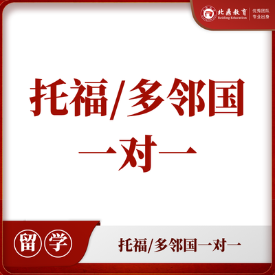 托福/多邻国一对一辅导